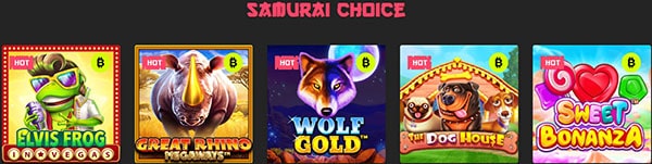 spinsamurai casino games