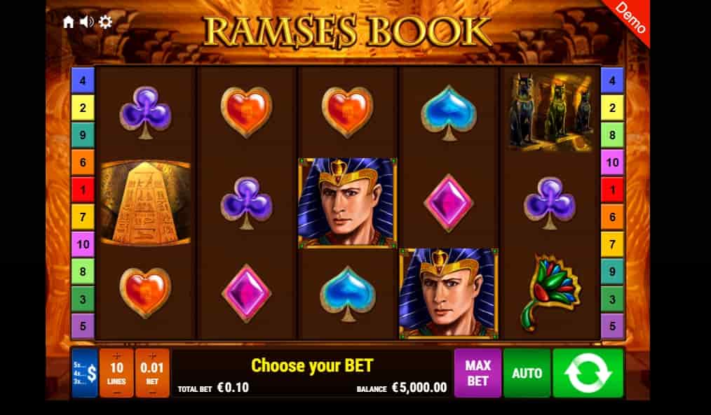 Ramses Book NZ Pokie