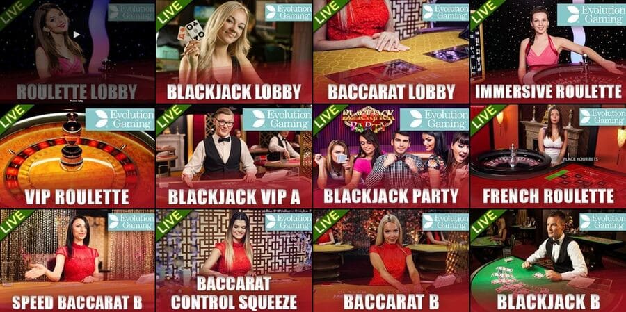 Fruity King Casino Live Games