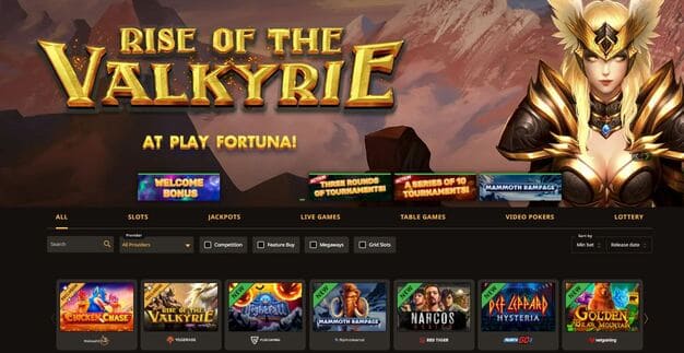 Play Fortuna Main Page