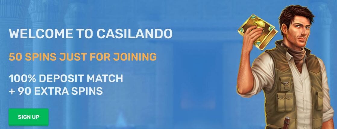 Casilando Casino No deposit bonus