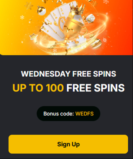 Wednesday Free Spins Golden Crown casino