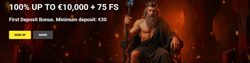 First Deposit Bonus in Olympia casino