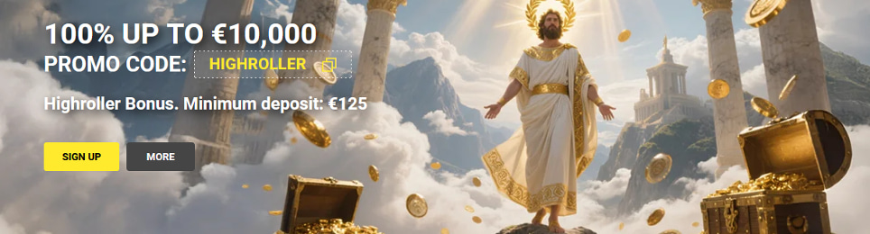Reward for Highrollers Olympia Casino