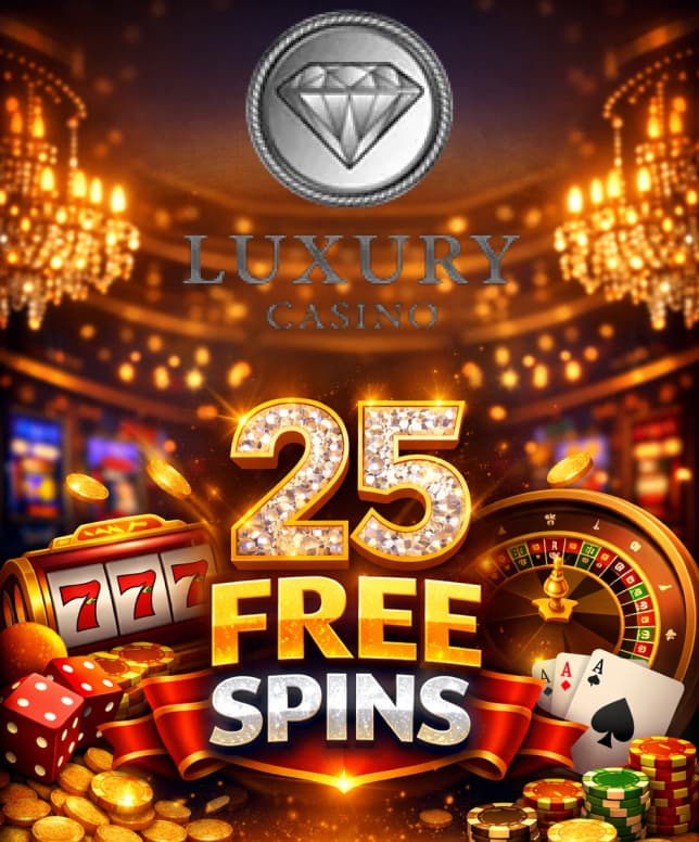 Luxury Casino 25 Free Spins No Deposit Bonus – Promo Code (2026)