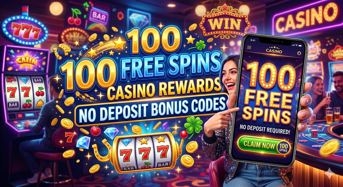 100 Free Spins Casino Rewards No Deposit Bonus Codes